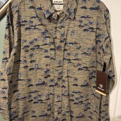 Ariat Shirt For Man New Whit Tag 