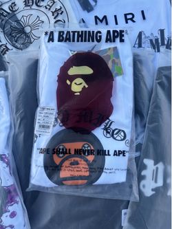 Bape x chrome hearts shirt size small, brand new.