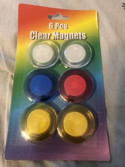 Magnet 6 Pack Color Coded