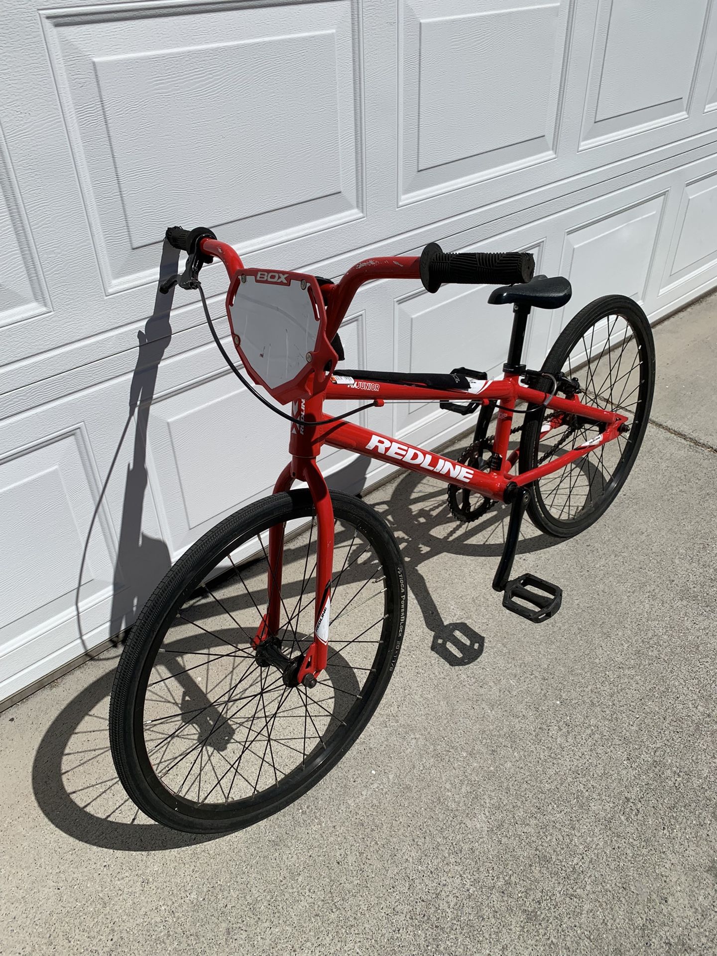 Redline MX 20 Junior Red 18.5in TT Aluminum BMX bike. Excellent entry level