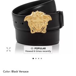 Versace Head Men’s Belt 