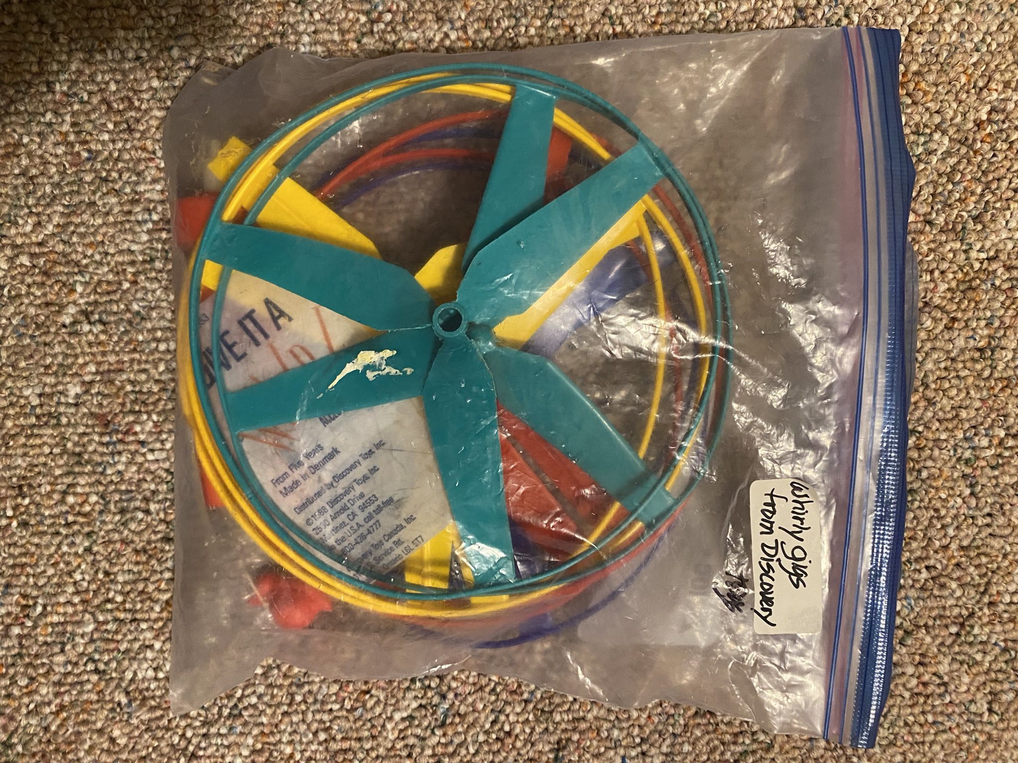 Discovery Toy. “Give It A Whirl”.