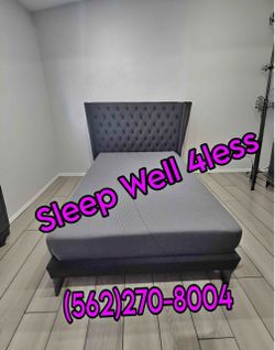 New queen bed