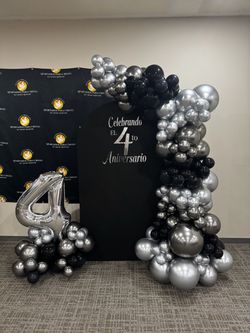 Balloon backdrop