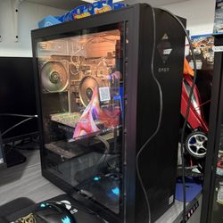 Gaming Pc Computer Omen 2 Monitors 