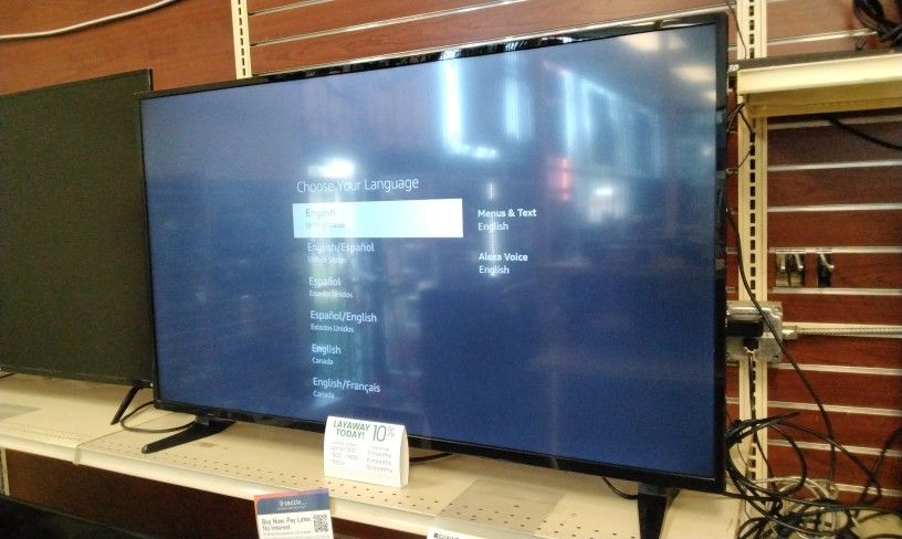 Insignia 50" Smart TV ($150)