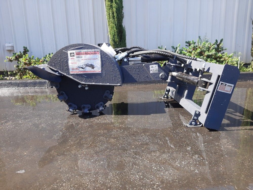 Bobcat / Skid Steer Stump Grinder Attachment