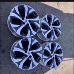 4 — 18x7 5x4.5 5x114.3 Stock Subaru Enkei Outback Crosstrek Wrx Forester Wheels Rims Only!!!!!!!!!!!!!