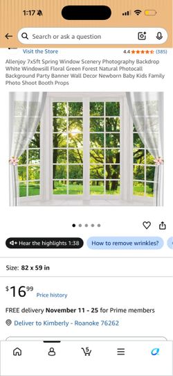 NEW 7x5ft Spring Window Scenery Photography Backdrop