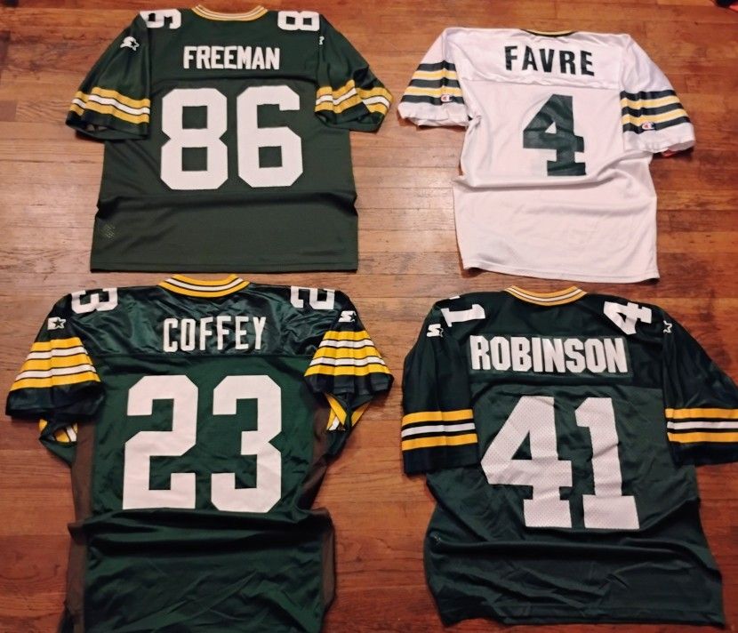 Authentic Throwback Starter Green Bay Packers Jersey Vintage 80s 90s 2000s NFL Sportswear NFC