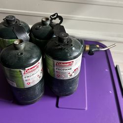 Coleman Propane Camping ⛺️  Full 5 tanks  