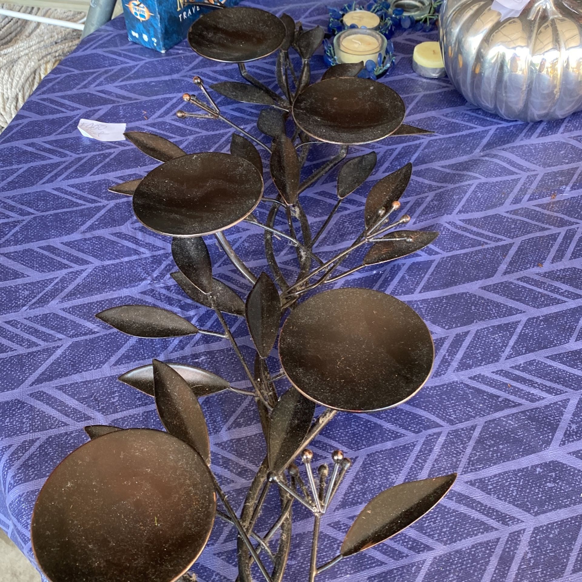 Nice Candle Holder Holds Five Candles.