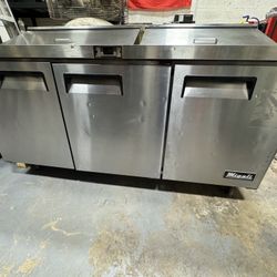 Freezer Comercial  3 Doors Refrigerator Stanlees Steel