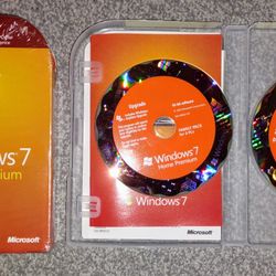 Microsoft  Windows 7 Home Premium 32/64-Bit Family Pack 3x