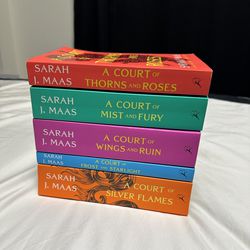 A Court Of Thorns and Roses Book Set by Sarah J Maas (ACOTAR)