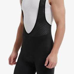 Men's Cycling Bib Shorts, Padded Breathable Road Bike Bibs Biking Bicycle Shorts-xxl