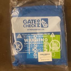 New Gate Check Pro XL Double Stroller Bag For Airplane Travel Lightweight Blue
