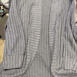 Women sweater gray size XL