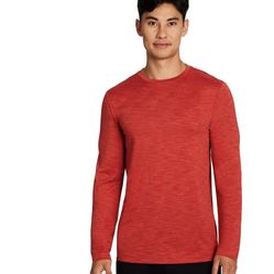Reebok Mens and Big Mens Stride Performance Long Sleeve Shirt, Size M