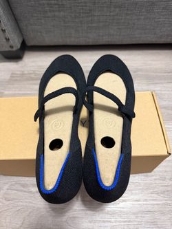 *NEW* Rothy’s Graphite Black Flats 8.5