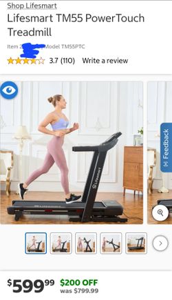 Lifesmart TM55 Power Touch Treadmill