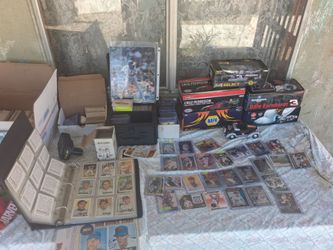 Sports cards collection NASCAR diecast  cars