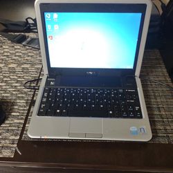 Dell Mini Laptop With Charger And Briefcase 