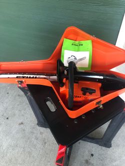 Old school Stihl Chainsaw great condition