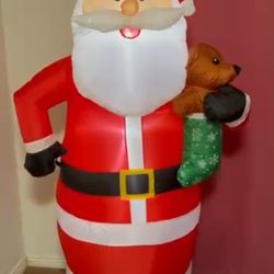 6 Foot Santa Inflatable