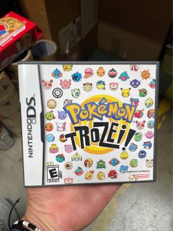 Pokemon Trozei Nintendo DS Case/Manual Only - NO GAME