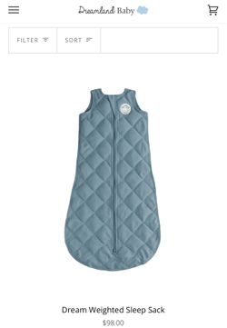 Dreamland Baby Weighted Sleep Sacks 6-12 Months