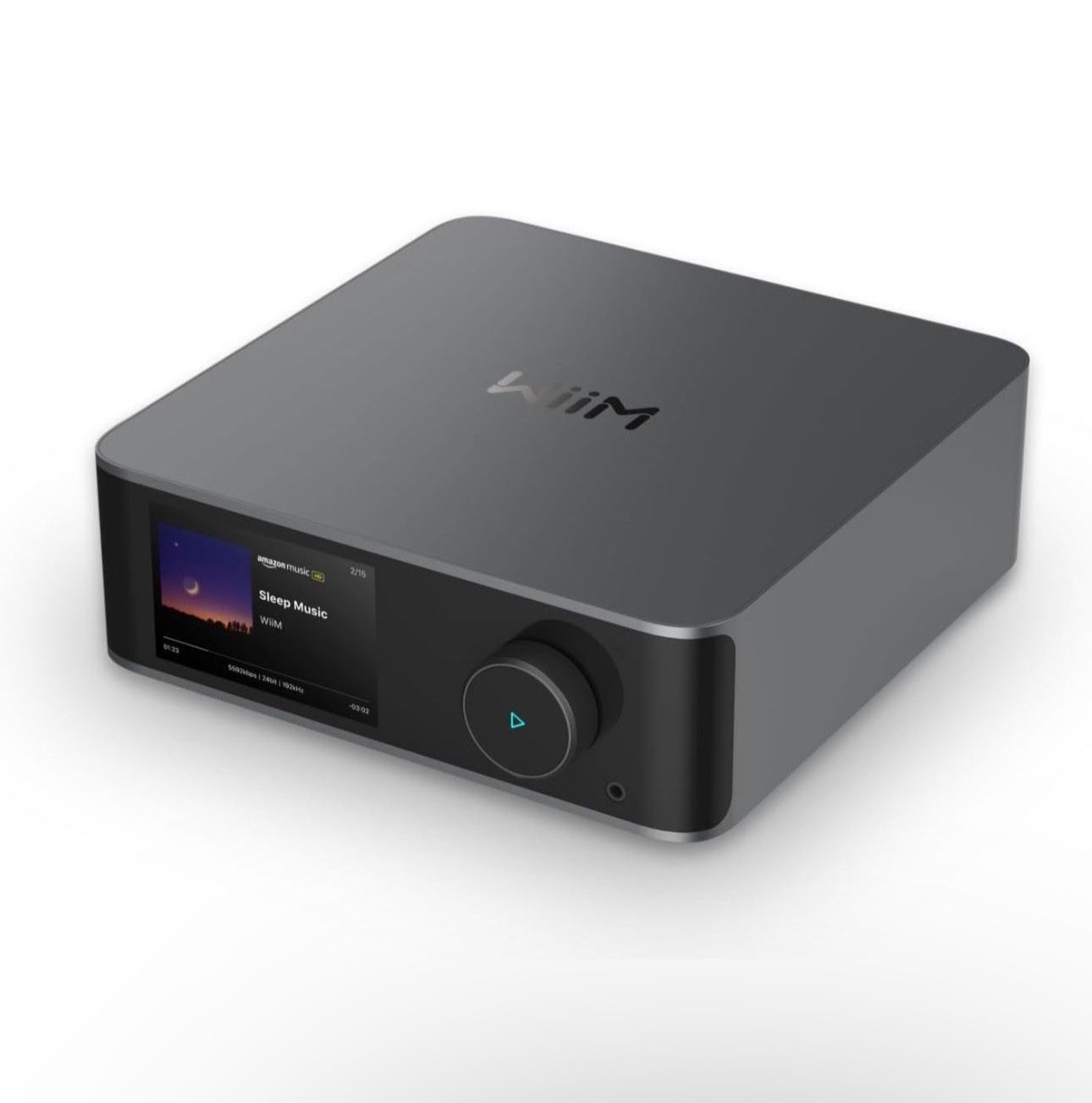WiiM Ultra Music Streamer, DAC & Preamp | 3.5" Touchscreen, Compatible with Google Cast & Alexa, Stream Spotify, Amazon Music, Tidal & More | HDMI AR
