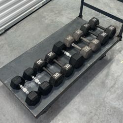 265 Pounds Of Dumbbells $1.50 Pound