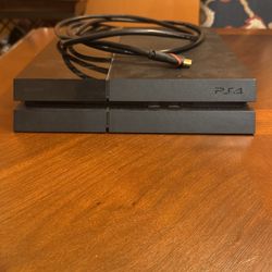 PS4 With Controller And HDMI Cord