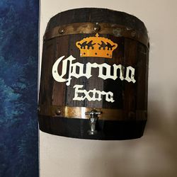 Corona Extra Barrel Sign