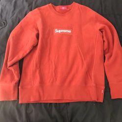 SUPREME RUST FW18 BOGO CREWNECK SMALL