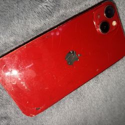 iPhone 13 Red (unlocked)(128gb)
