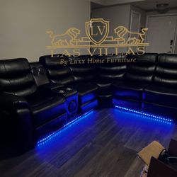 Brand New Reclining Sectional Couches 