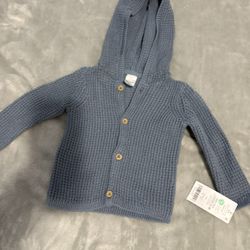 Baby Carters Cardigan Sweater Long Sleeve New Blue