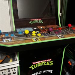 Arcade1Up Teenage Mutant Ninja Turtles: Turtles in Time Cabinet