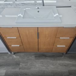 Bathroom Vanity Cabinet Storage 48inches