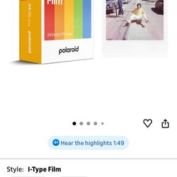 Polaroid Color i-Type Film - Triple Pack, 24 Photos (6272)