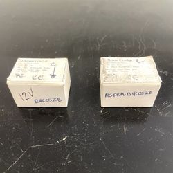 "LOT OF 2" C3 Controls - HGPRM-B4C05ZB - 12V-DC - 5A - 4 Pole - Relay - $40