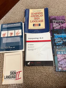ASL/Interpreting textbooks