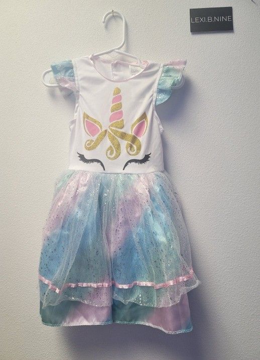 Unicorn Sparkle Halloween Costume Dress For Sale