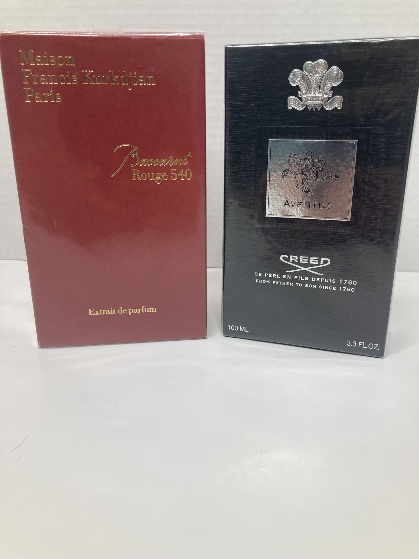 🔥 Creed Aventus – Niche Fragrance (100ml) An d ✨ Baccarat Rouge 540 EDP – Designer Luxury Perfume (Unisex)