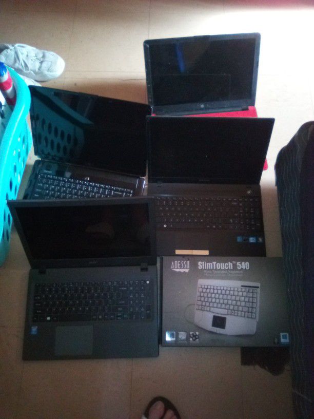 Various Laptop Computers