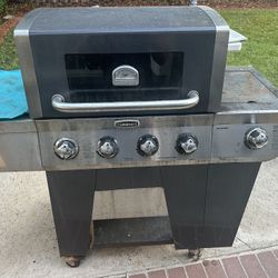 Cuisinart Outdoor Grill, 5 Burner, W/ 2 Propane Tanks-