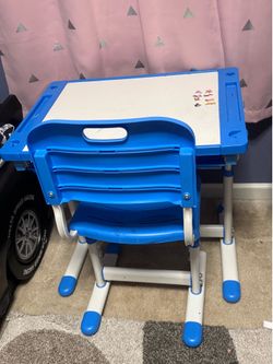 Kids Study Desk and Chair Set,