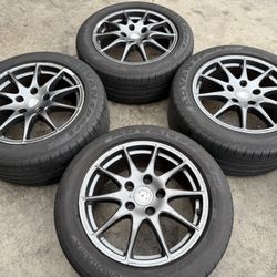 18” Porsche Cayenne OEM Factory Gunmetal Wheels Tires 